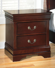 Alisdair Brown Queen Sleigh Bed, Dresser, Chest and Nightstand from Ashley - Luna Furniture