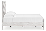 Cayboni Whitewash Full Panel Bed -  Ashley - Luna Furniture