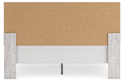Cayboni Whitewash King Panel Bed -  Ashley - Luna Furniture