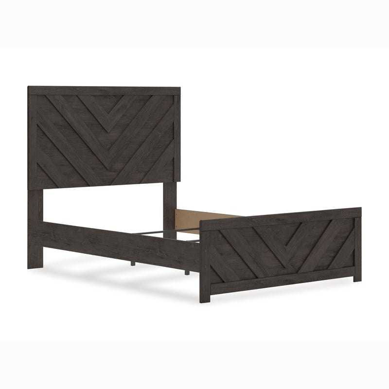 Prendonea Charcoal Full Panel Bed from Ashley - Luna Furniture