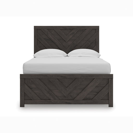 Prendonea Charcoal Full Panel Bed from Ashley - Luna Furniture