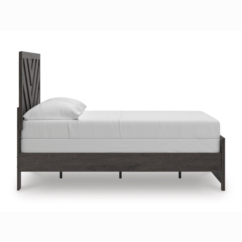 Prendonea Charcoal Full Panel Bed from Ashley - Luna Furniture