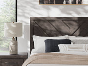 Prendonea Dark Charcoal Queen Panel Bed, Dresser and Nightstand from Ashley - Luna Furniture