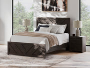 Prendonea Charcoal Panel Bedroom Set from Ashley - Luna Furniture