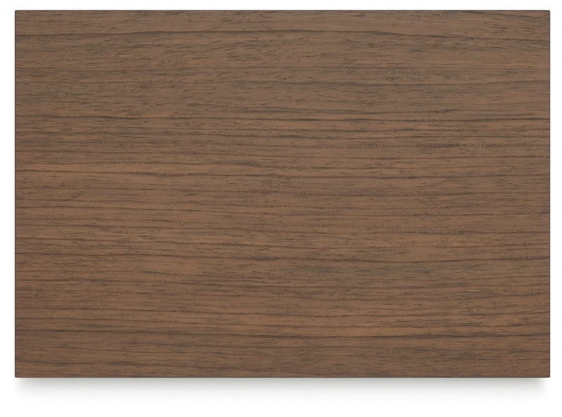 Landocken Brown/Blue Twin Panel Bed, Chest and Nightstand from Ashley - Luna Furniture