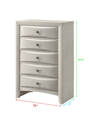 Emily White Chest from Crown Mark - Luna Furniture