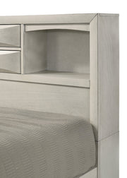 Emily White Storage Platform Bedroom Set from Crown Mark - Luna Furniture