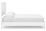 Binterglen White California King Panel Bed -  Ashley - Luna Furniture