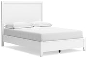 Binterglen White Full Panel Bed with Mirrored Dresser from Ashley - Luna Furniture
