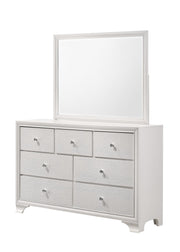 Lyssa Oat and Frost LED Upholstered Panel Youth Bedroom Set from Crown Mark - Luna Furniture