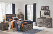 Wynnlow Gray Crossbuck Panel Youth Bedroom Set from Ashley - Luna Furniture