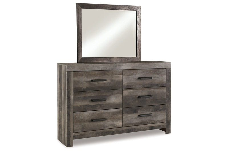 Wynnlow Gray Dresser and Mirror -  Ashley - Luna Furniture