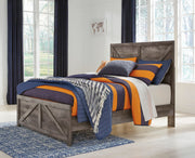 Wynnlow Gray Crossbuck Panel Youth Bedroom Set from Ashley - Luna Furniture