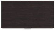 Covetown Dark Brown Queen Panel Bed, Dresser, Mirror, Chest and Nightstand from Ashley - Luna Furniture