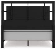 Covetown Dark Brown Queen Panel Bed, Dresser, Mirror, Chest and Nightstand from Ashley - Luna Furniture