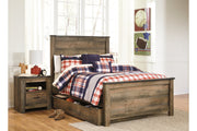 Trinell Brown Full Panel Bed with 1 Large Storage Drawer from Ashley - Luna Furniture