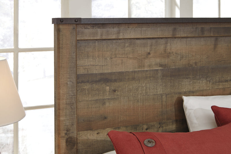 Trinell Brown Full Panel Bed with 1 Large Storage Drawer from Ashley - Luna Furniture