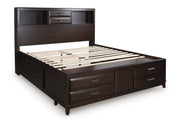 Vanmore Dark Brown Storage Bedroom Set from Ashley - Luna Furniture