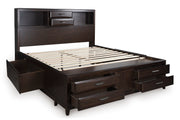 Vanmore Dark Brown Storage Bedroom Set from Ashley - Luna Furniture
