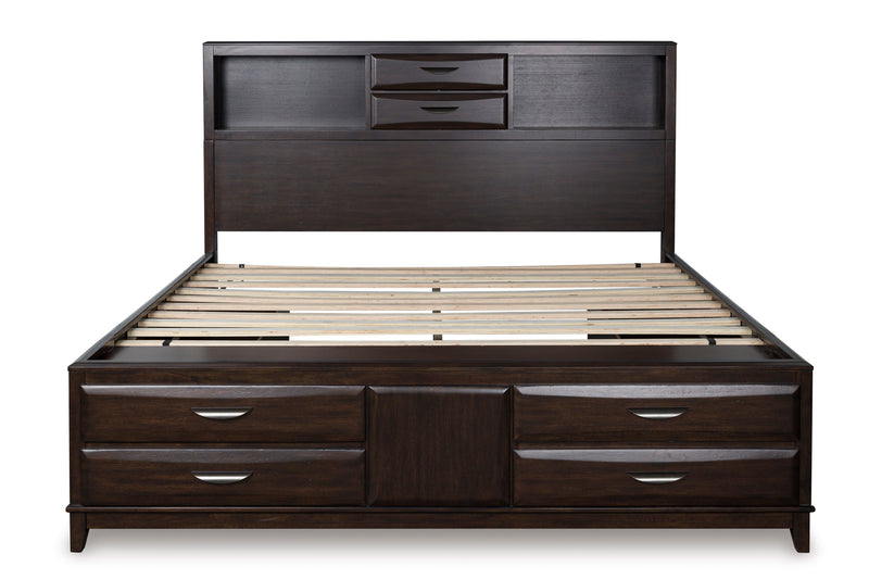 Vanmore Dark Brown Storage Bedroom Set from Ashley - Luna Furniture