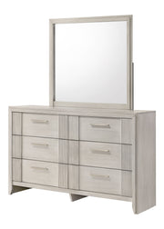 Carlton White Mist Dresser Top (Mirror Only) from Crown Mark - Luna Furniture