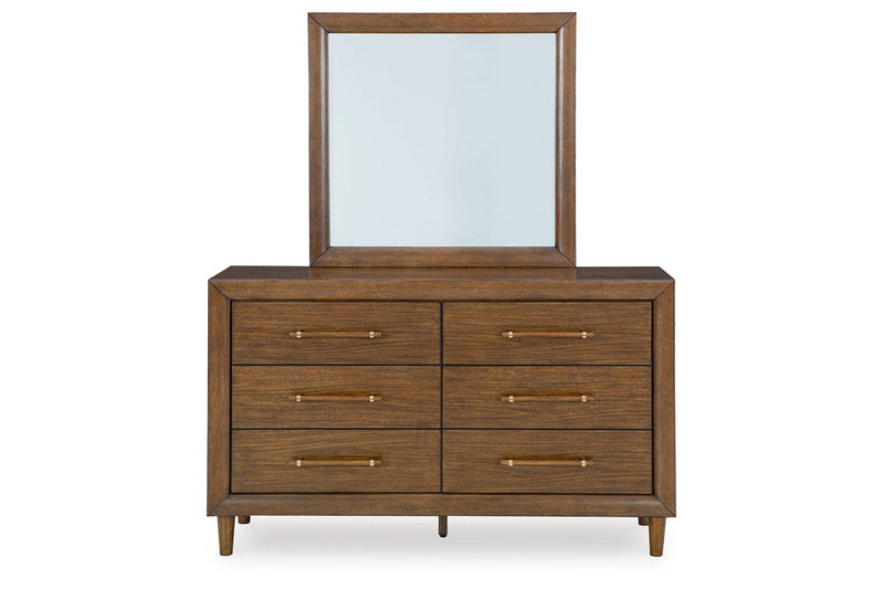 Lyncott Brown Dresser and Mirror -  Ashley - Luna Furniture