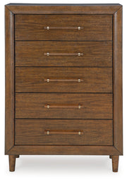 Lyncott Brown King Upholstered Bed, Chest and Nightstand from Ashley - Luna Furniture