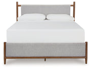 Lyncott Brown King Upholstered Bed, Chest and Nightstand from Ashley - Luna Furniture