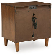 Lyncott Brown King Upholstered Bed, Chest and Nightstand from Ashley - Luna Furniture