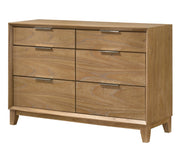 Florian Natural Wood Upholstered Storage Bedroom Set from Crown Mark - Luna Furniture