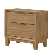 Florian Natural Wood Upholstered Storage Bedroom Set from Crown Mark - Luna Furniture