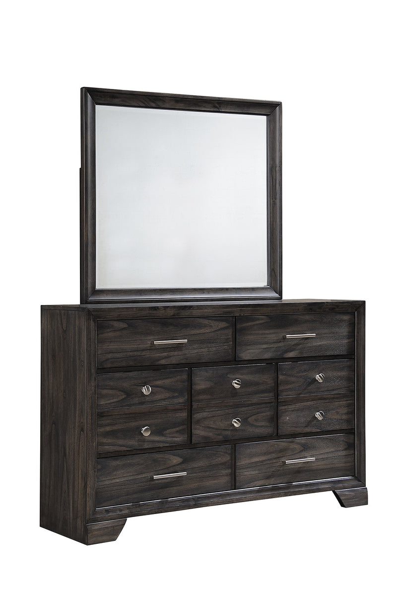 Jaymes Gray Storage Platform Bedroom Set from Crown Mark - Luna Furniture