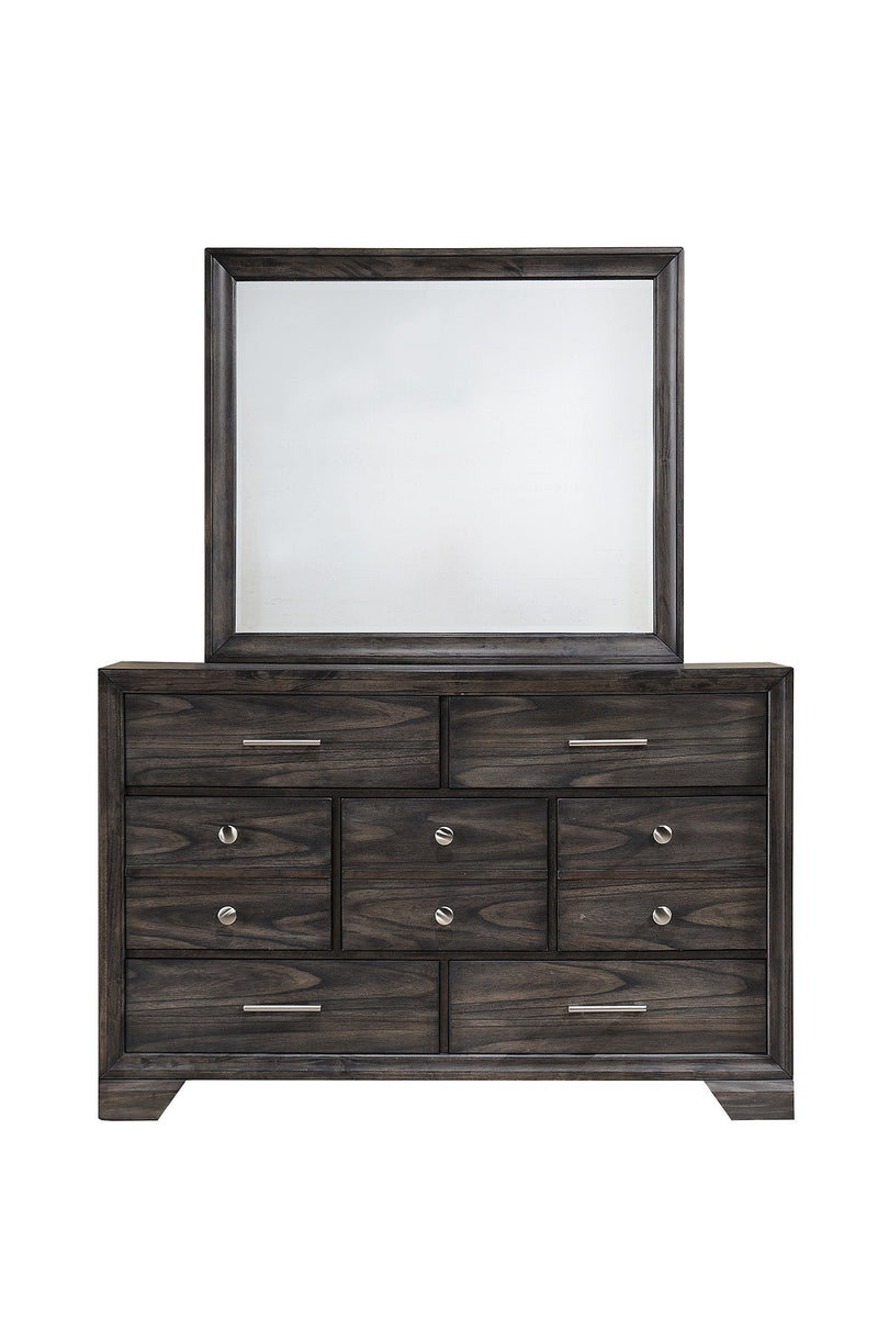 Jaymes Gray Storage Platform Bedroom Set from Crown Mark - Luna Furniture