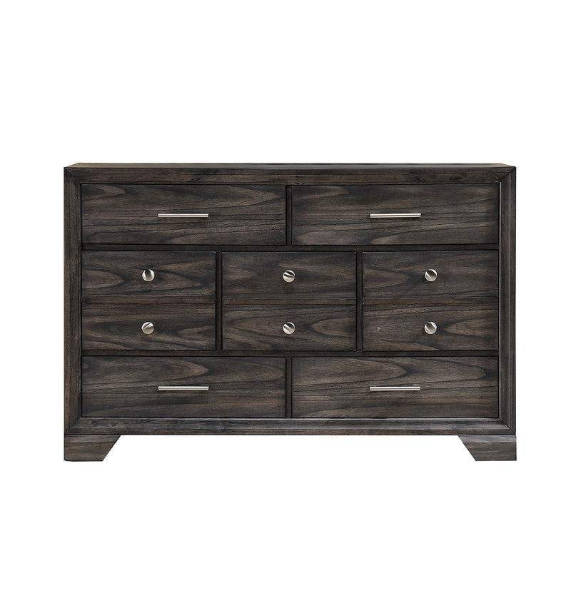 Jaymes Gray Storage Platform Bedroom Set from Crown Mark - Luna Furniture