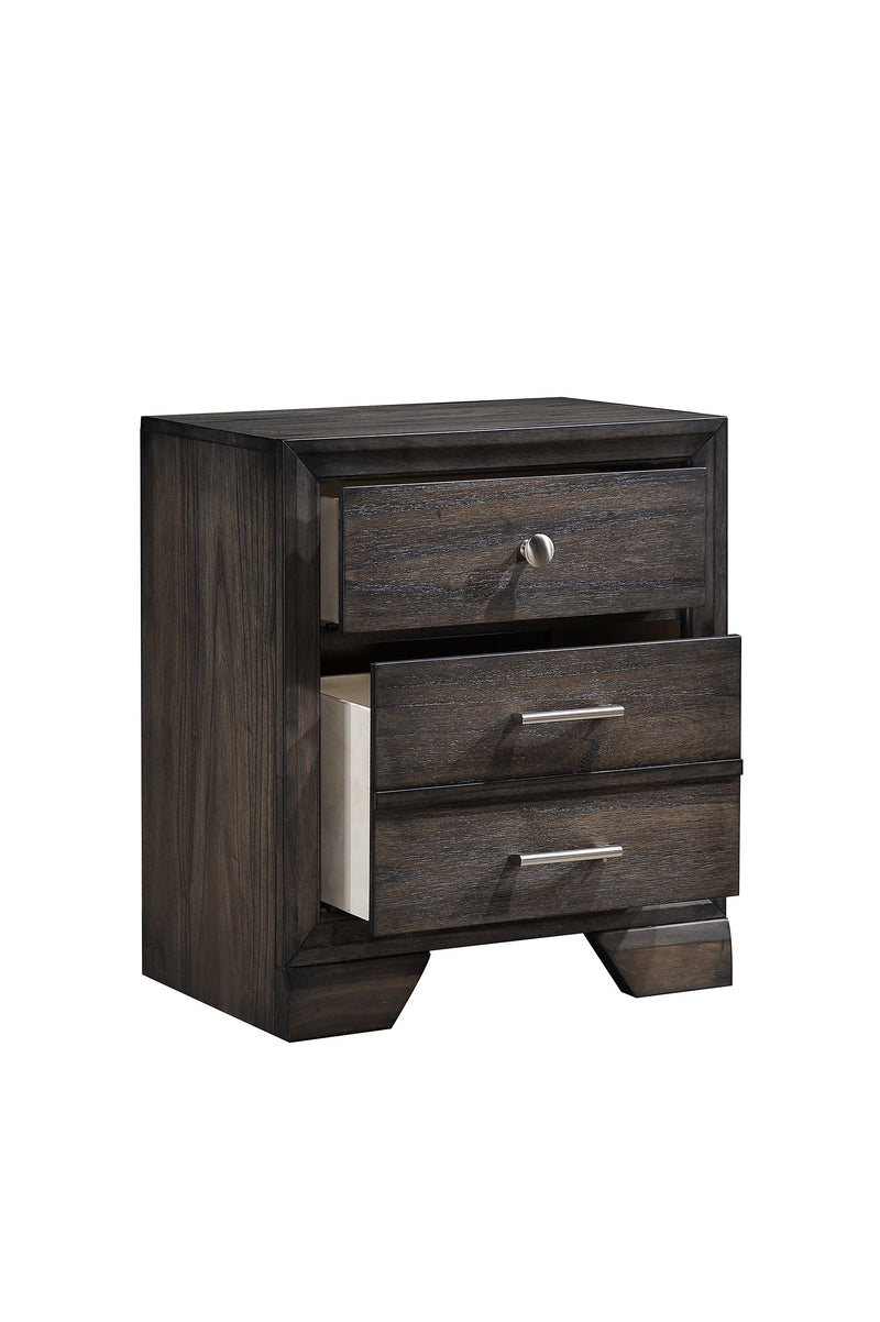 Jaymes Gray Storage Platform Bedroom Set from Crown Mark - Luna Furniture