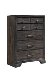 Jaymes Gray Storage Platform Bedroom Set from Crown Mark - Luna Furniture