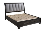 Jaymes Gray Storage Platform Bedroom Set from Crown Mark - Luna Furniture