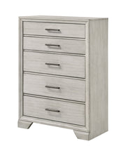 Jaymes White Mist Footboard Storage Platform Bedroom Set from Crown Mark - Luna Furniture