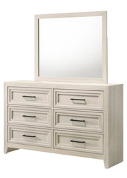Lorraine Antique White Panel Bedroom Set from Crown Mark - Luna Furniture