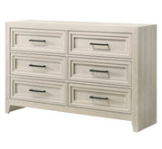 Lorraine Antique White Panel Bedroom Set from Crown Mark - Luna Furniture
