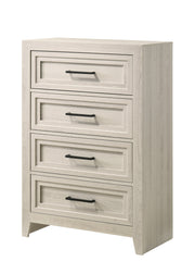 Lorraine Antique White Panel Bedroom Set from Crown Mark - Luna Furniture