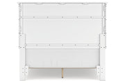 Fortman White Full Panel Bed -  Ashley - Luna Furniture
