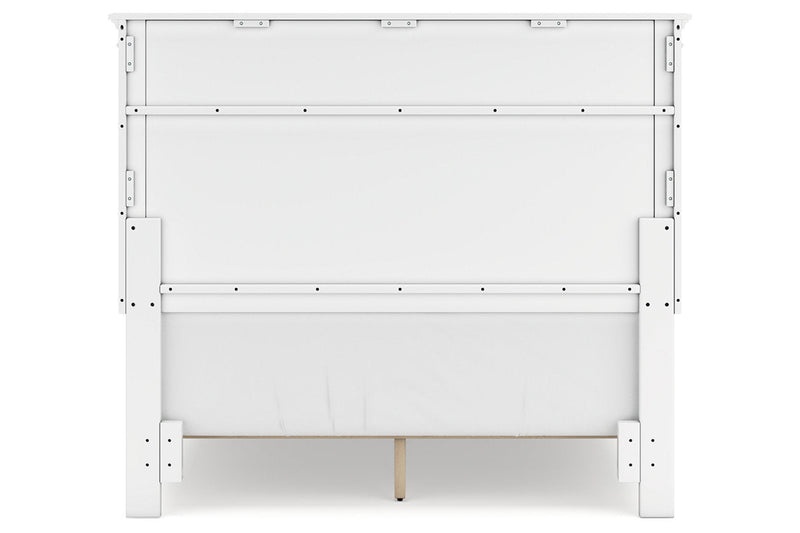 Fortman White Full Panel Bed -  Ashley - Luna Furniture