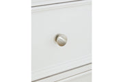 Fortman White Dresser and Mirror -  Ashley - Luna Furniture