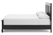Lanolee Black California King Panel Bed -  Ashley - Luna Furniture