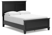 Lanolee Black Full Panel Bed -  Ashley - Luna Furniture