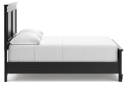 Lanolee Black Full Panel Bed -  Ashley - Luna Furniture