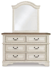 Realyn Two-tone Twin Bed, Dresser and Mirror from Ashley - Luna Furniture