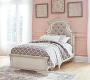 Realyn Two-tone Twin Bed, Dresser and Mirror from Ashley - Luna Furniture