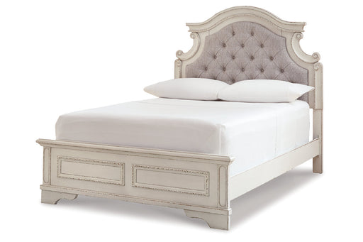 Realyn Chipped White Full Panel Bed from Ashley - Luna Furniture